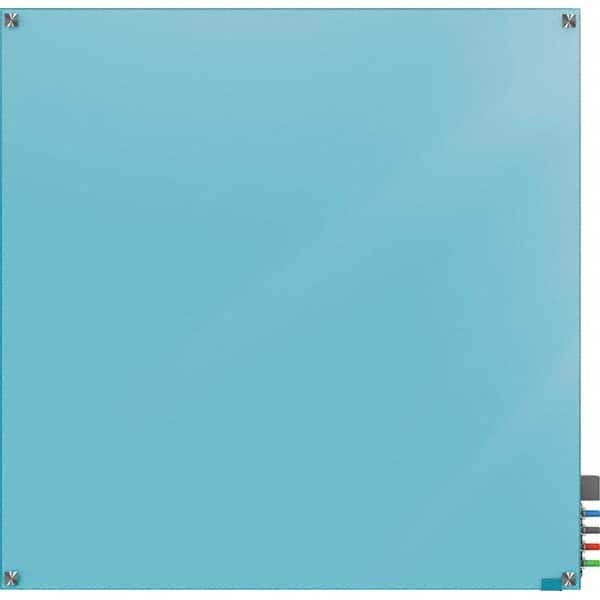 Whiteboards & Magnetic Dry Erase Boards, Height (Inch): 48 , Width (Inch): 48 , Color: Blue , Includes: Acrylic Accessory Holder, Board, Eraser, (4) Markers MPN:HMYSN44BE