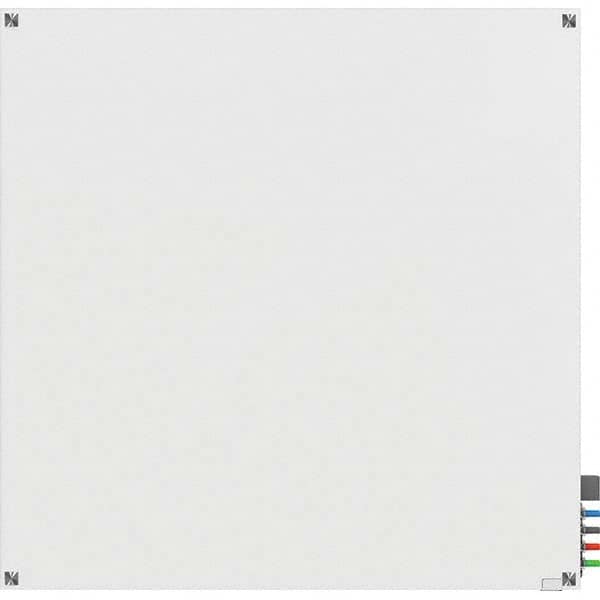 Whiteboards & Magnetic Dry Erase Boards, Board Material: Glass , Height (Inch): 48 , Width (Inch): 48 , Magnetic: No , Erasure Type: Dry  MPN:HMYSN44WH