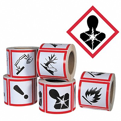 Pictogram Label Health Hazard PK500 MPN:GHS1262