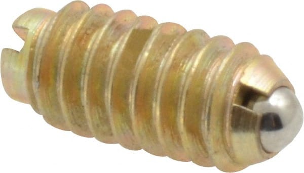 Threaded Ball Plunger: 1/4-20, 0.125