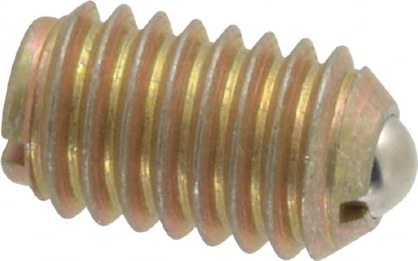 Threaded Ball Plunger: 3/8-16, 0.187