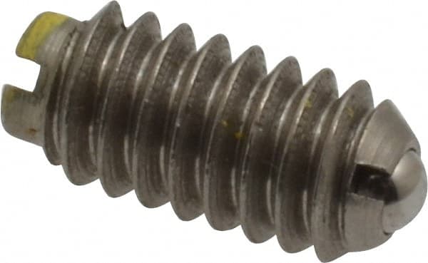 Threaded Ball Plunger: 1/4-20, 0.125