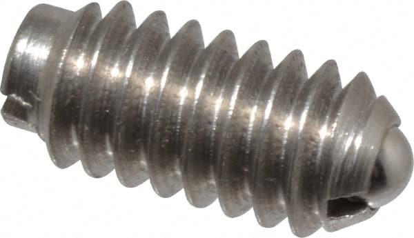 Threaded Ball Plunger: 1/4-20, 0.125