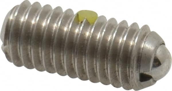 Threaded Ball Plunger: M6 x 1, 0.137