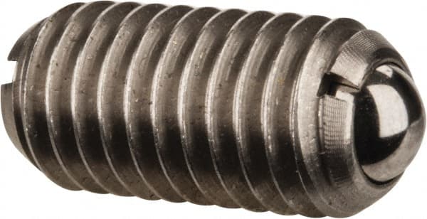 Threaded Ball Plunger: M8 x 1.25, 0.196