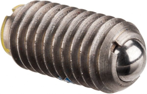 Threaded Ball Plunger: M8 x 1.25, 0.196