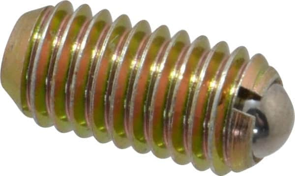 Threaded Ball Plunger: M8 x 1.25, 0.196