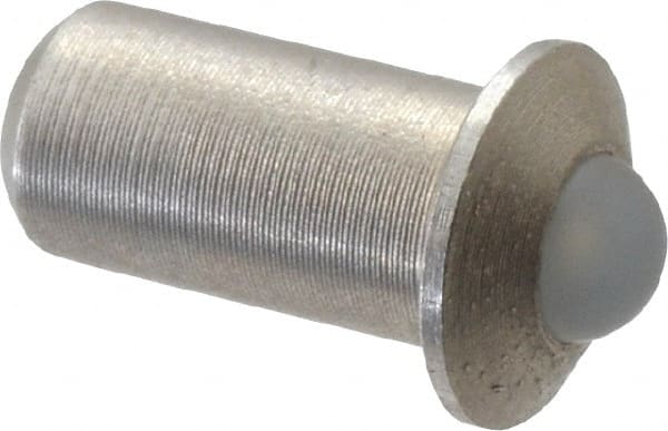Stainless Steel Press Fit Ball Plunger: 0.125