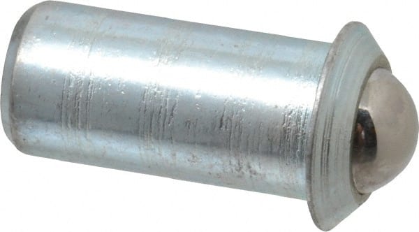 Steel Press Fit Ball Plunger: 0.375