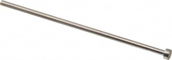 Straight Ejector Pin: 3.2 mm Pin Dia, 100 mm OAL, Steel MPN:MEP1017-G