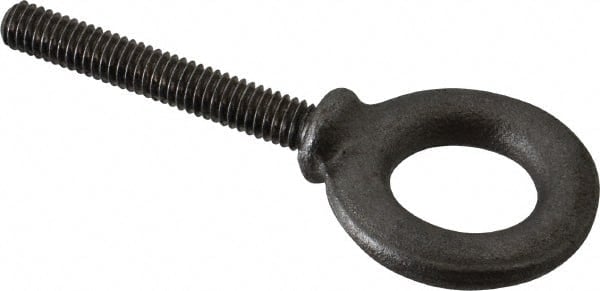 Fixed Lifting Eye Bolt: With Shoulder, 900 lb Capacity, 5/16-18 Thread, Grade C-1035 Forged Steel MPN:12828 5