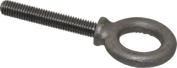 Fixed Lifting Eye Bolt: With Shoulder, 2,600 lb Capacity, 1/2-13 Thread, Grade C-1035 Forged Steel MPN:12891 9