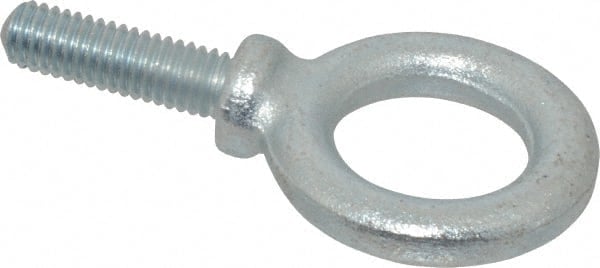 Fixed Lifting Eye Bolt: With Shoulder, 1,400 lb Capacity, 3/8-16 Thread, Grade C-1035 Forged Steel MPN:26056 5