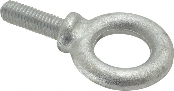 Fixed Lifting Eye Bolt: With Shoulder, 2,600 lb Capacity, 1/2-13 Thread, Grade C-1035 Forged Steel MPN:26167 8