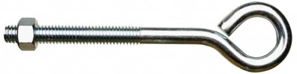 1/2-13, Zinc-Plated Finish, Steel Wire Turned Closed Eye Bolt MPN:GIB11532