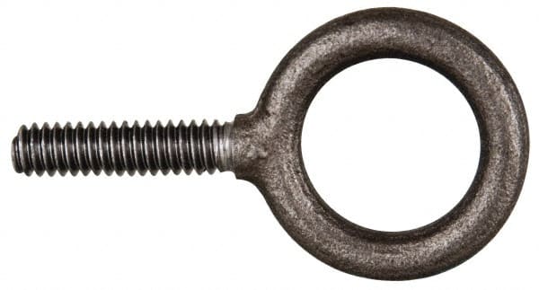 Fixed Lifting Eye Bolt: With Shoulder, 9,000 lb Capacity, 1-14 Thread, Grade 1030 Steel MPN:P14702UNFGB