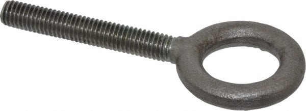 Lifting Eye Bolt: Without Shoulder, 1,400 lb Capacity, 3/8-16 Thread, Grade C-1035 Steel MPN:SP11825