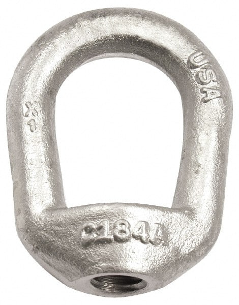 840 Lb Capacity, 5/16-18 Thread, Self Colored, Carbon Steel Regular Duty Lifting Eye Nut MPN:16260 9