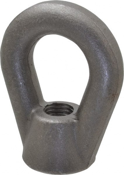 10,600 Lb Capacity, 3/4-10 Thread, Self Colored, Carbon Steel Heavy Duty Lifting Eye Nut MPN:17270 7