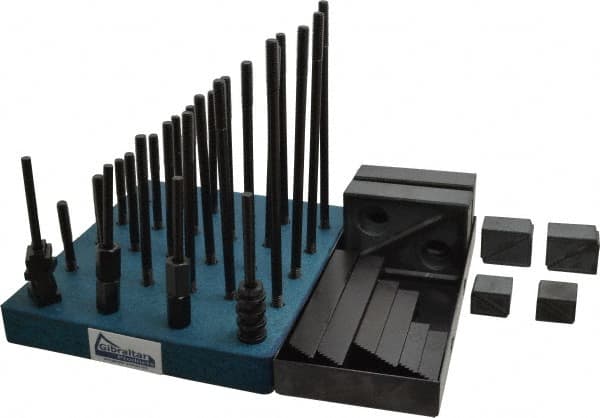 50 Piece Fixturing Step Block & Clamp Set with 1