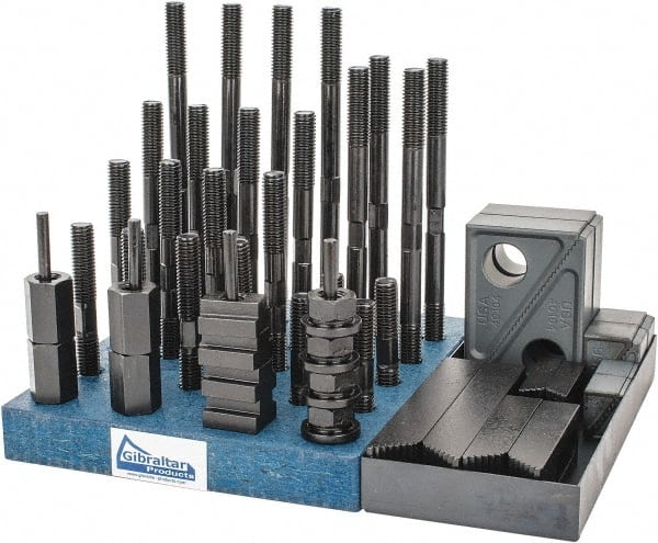 50 Piece Fixturing Step Block & Clamp Set with 1