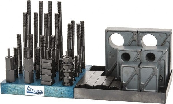 50 Piece Fixturing Step Block & Clamp Set with 1-1/2