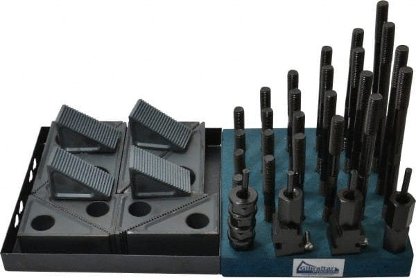 50 Piece Fixturing Step Block & Clamp Set with 1-1/2