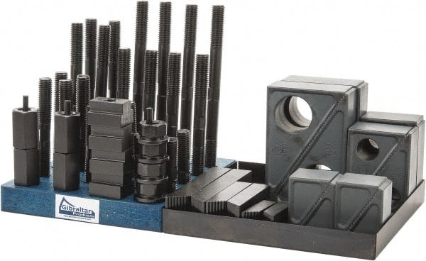 50 Piece Fixturing Step Block & Clamp Set with 1-1/2