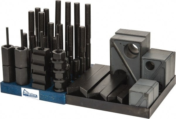 50 Piece Fixturing Step Block & Clamp Set with 1-1/2