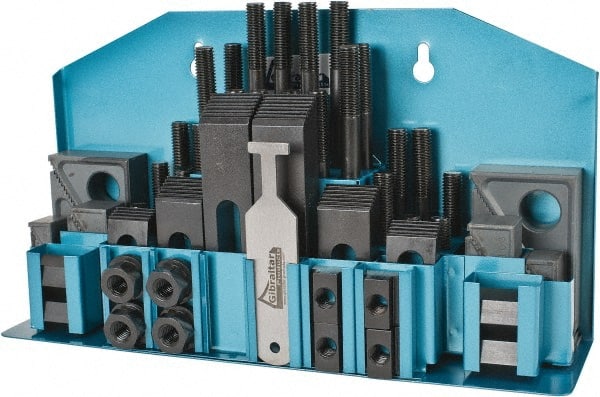 52 Piece Fixturing Step Block & Clamp Set with 1