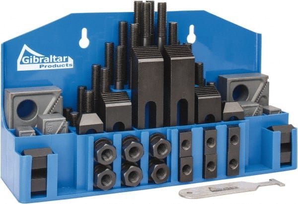 52 Piece Fixturing Step Block & Clamp Set with 1