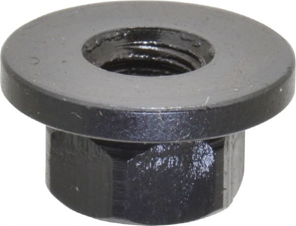 M6x1.00, 16mm Flange Diam, 8mm High, 10mm Across Flats, Flange Nut MPN:61601G