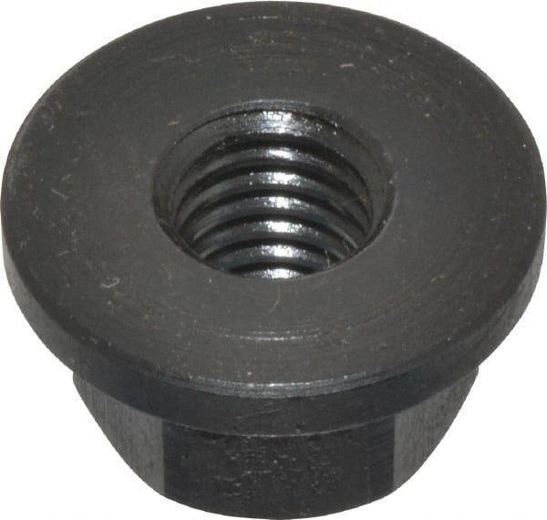 M8x1.25, 19mm Flange Diam, 10mm High, 13mm Across Flats, Flange Nut MPN:61602G