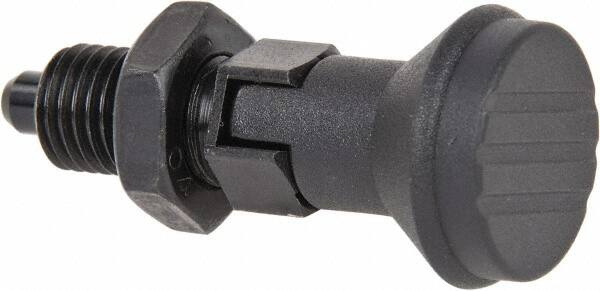 M12x1.5, 17mm Thread Length, 6mm Plunger Diam, Lockout Knob Handle Indexing Plunger MPN:IPG-103-G