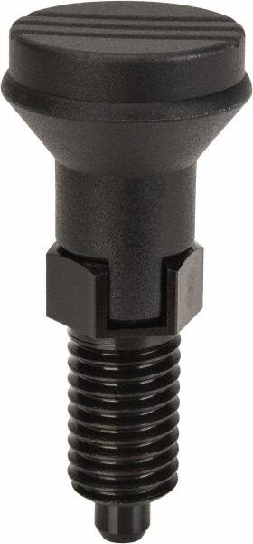 5/8-11, 23mm Thread Length, 8mm Plunger Diam, Lockout Knob Handle Indexing Plunger MPN:IPG-106-G