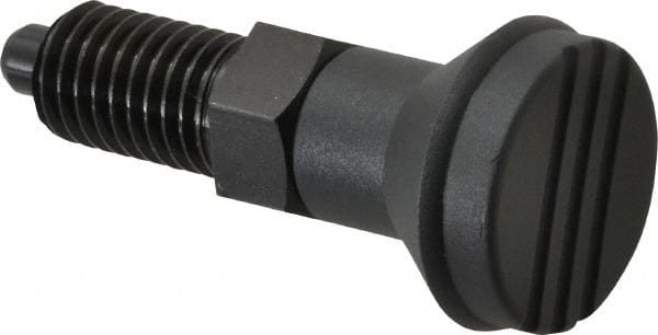 5/8-11, 23mm Thread Length, 8mm Plunger Diam, Knob Handle Indexing Plunger MPN:IPG-118-G