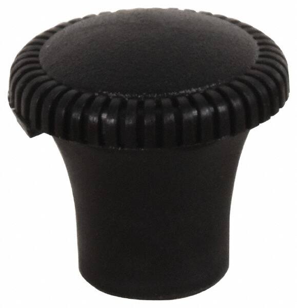 Push-Pull Knobs, Knob Material: Polypropylene , Mount Type: Female Insert , Head Diameter: 1 , Hole Size: 10-24 , Hole Depth: 0.25  MPN:KN04----PL4L-21