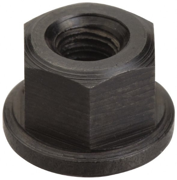 1/4-20  Steel Black Oxide Spherical Flange Nut MPN:41801G