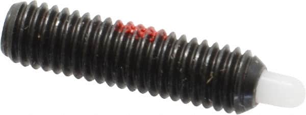 Threaded Spring Plunger: M5 x 0.8, 19 mm Thread Length, 2.36 mm Dia, 3 mm Projection MPN:67089G