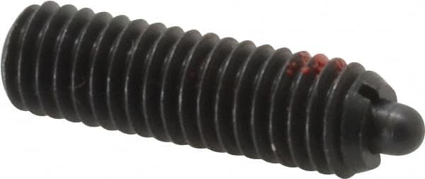 Threaded Spring Plunger: M6 x 1, 0.787