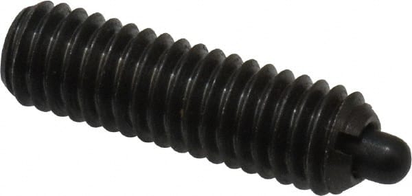 Threaded Spring Plunger: M6 x 1, 0.787