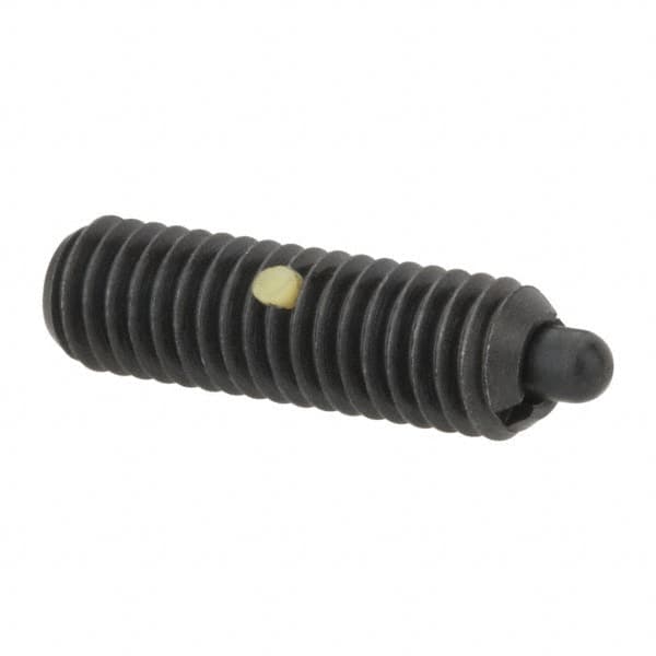 Threaded Spring Plunger: M6 x 1, 0.787