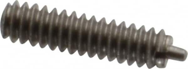 Threaded Spring Plunger: #6-32, 17/32