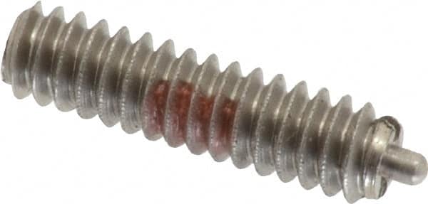 Threaded Spring Plunger: #6-32, 17/32