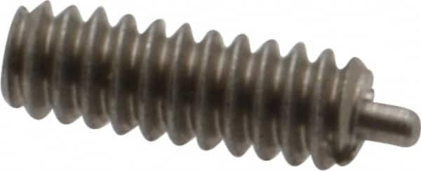 Threaded Spring Plunger: #6-32, 3/8