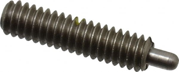 Threaded Spring Plunger: 1/4-20, 1