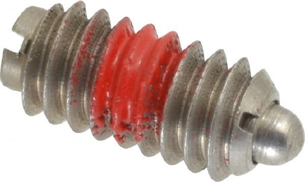 Threaded Spring Plunger: 1/4-20, 0.531