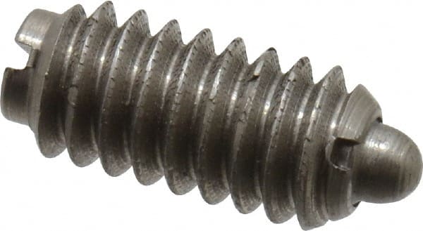 Threaded Spring Plunger: 1/4-20, 0.531