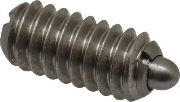 Threaded Spring Plunger: 1/4-20, 0.531