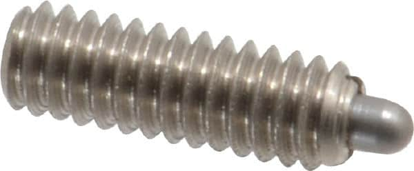 Threaded Spring Plunger: 1/4-20, 3/4